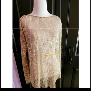 H&M Crystal Rhinestone Sparkly Top